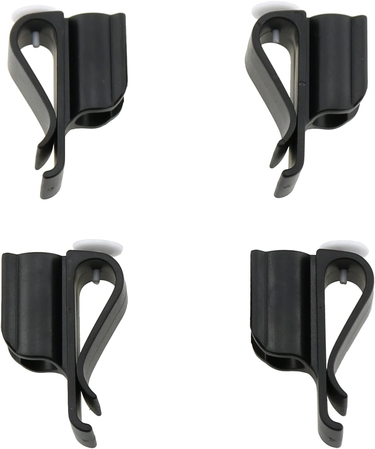 on Putter Clamp 4PCS Golf Club Bag Clips Holder Organizer Value Durable Plastic Black Putting Clip Golf Accessories for Men Women Golfer