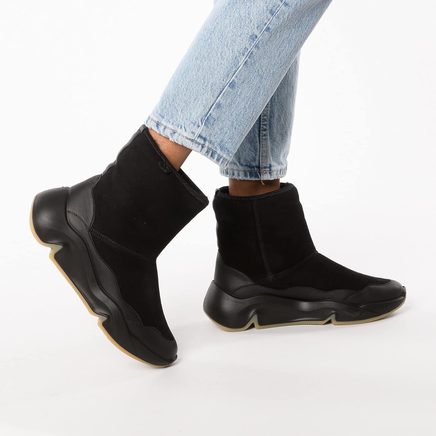 Women'S Chunky Sneaker Hygge Fashion Boot