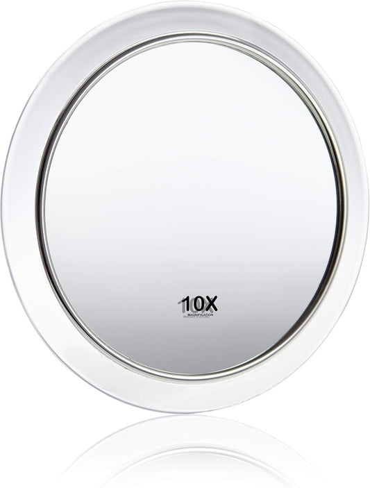 Remos Professional Body Care Mirror with 10X Magnification Ø 15 Cm White 41030