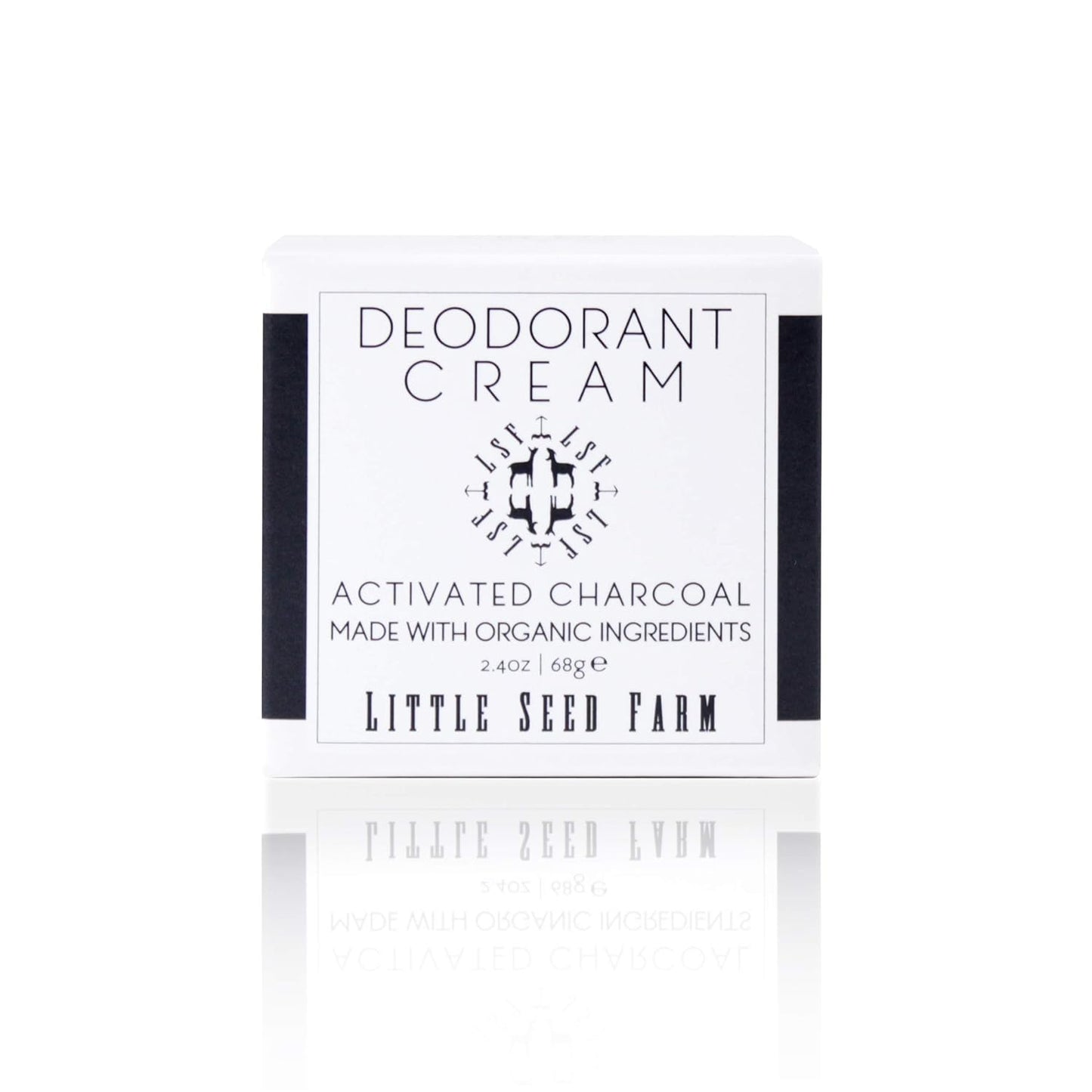 All Natural Deodorant Cream - Activated Charcoal - Aluminum Free Deodorant for Women or Men, Net Wt. 2.4Oz | 68G
