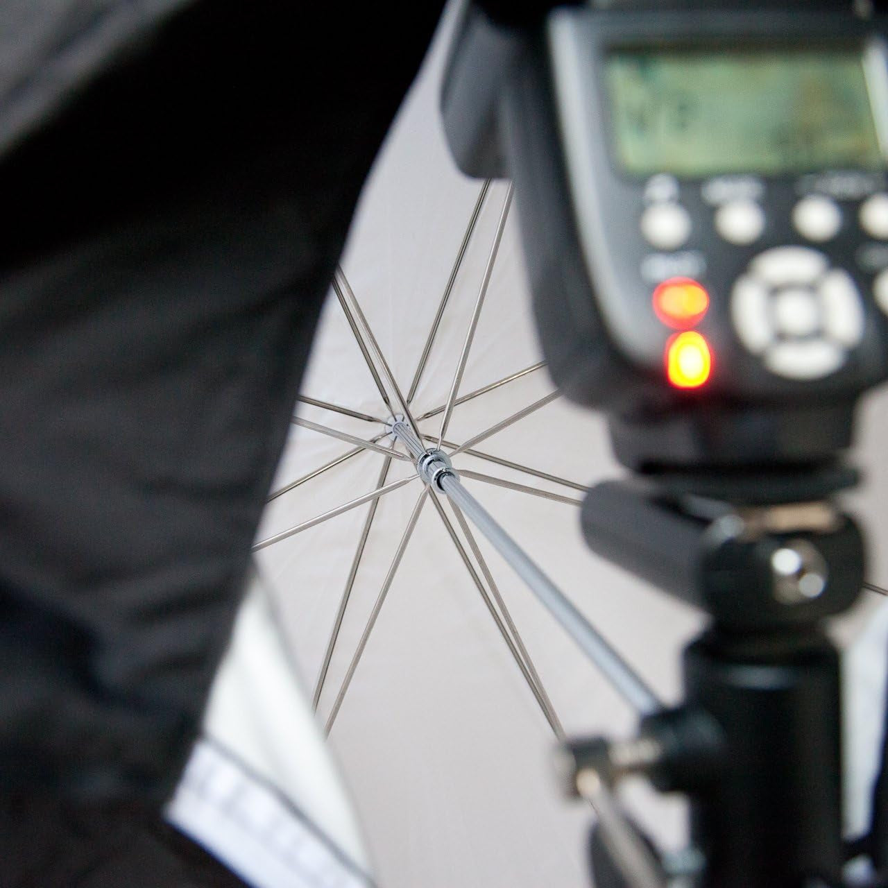 43" (110Cm) Translucent Shoot-Through Umbrella, Photography Diffuser Softbox Effect for Studio Flash, Speedlite Portrait Lighting - UN-005