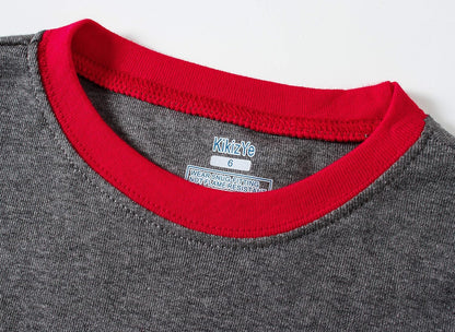 Boys Short Sleeve Pajamas Kids Summer Pjs Children Pajamas