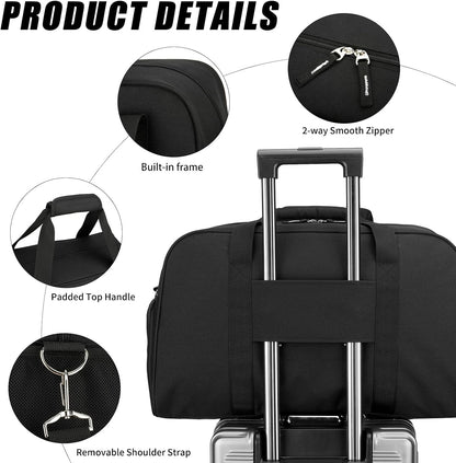 21 Inch Gym Bag with Shoe Compartment, Sports Duffle Bag for Travel, Carry on Duffel Bag, Weekender Overnight Bags for Men and Women Traveling