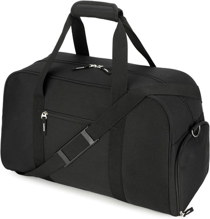 21 Inch Gym Bag with Shoe Compartment, Sports Duffle Bag for Travel, Carry on Duffel Bag, Weekender Overnight Bags for Men and Women Traveling