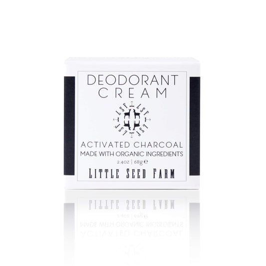 All Natural Deodorant Cream - Activated Charcoal - Aluminum Free Deodorant for Women or Men, Net Wt. 2.4Oz | 68G