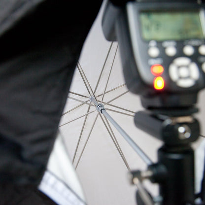 43" (110Cm) Translucent Shoot-Through Umbrella, Photography Diffuser Softbox Effect for Studio Flash, Speedlite Portrait Lighting - UN-005